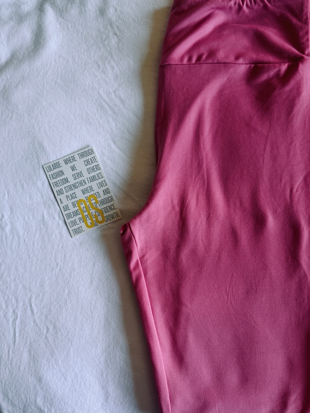 LuLaRoe Bright Pink Women's Leggings